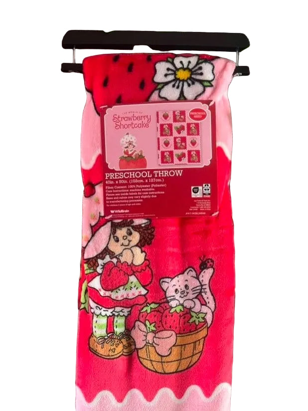 Manta / Frazada de Rosita Fresita (Strawberry Shortcake).