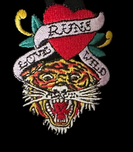 Gorro Pescador / Bucket Hat Ed Hardy Negro - Diseño Tigre Original.