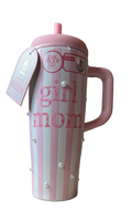 Termo Wellness Ethos Girl Mom Con Perlas 30oz Acero Inoxidable