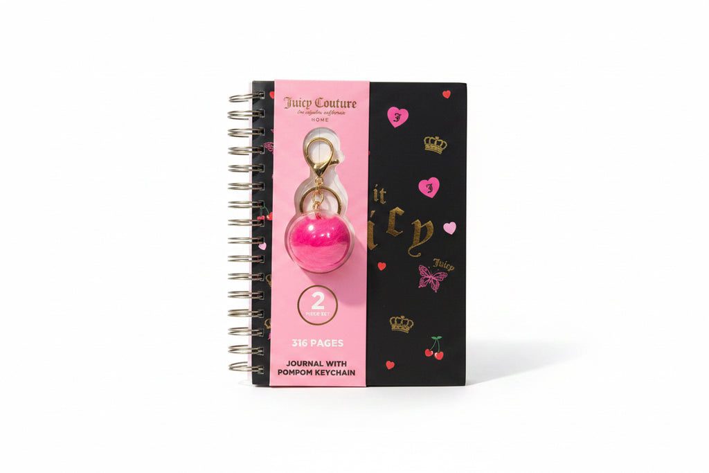 Set de Diario + Llavero Juicy Couture.