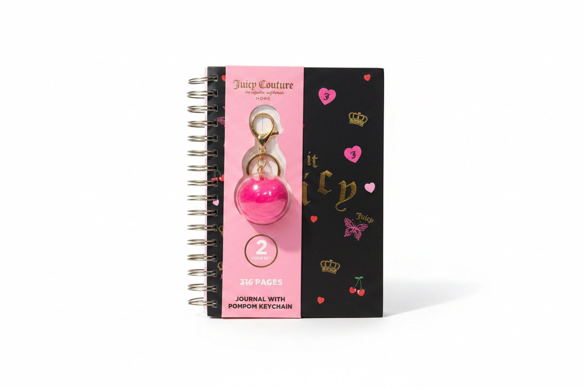 Set de Diario + Llavero Juicy Couture.