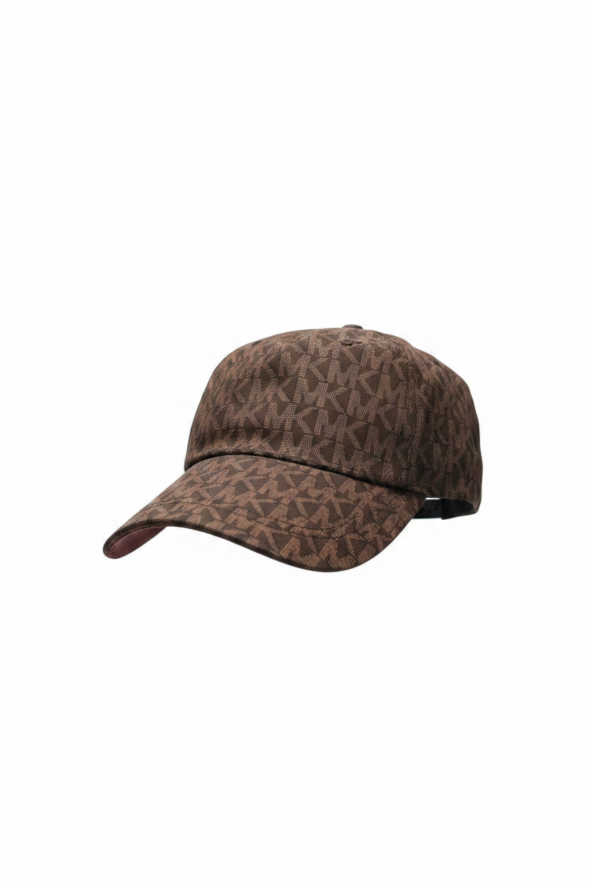 Gorra Michael Kors Original – Diseño Monograma Café.