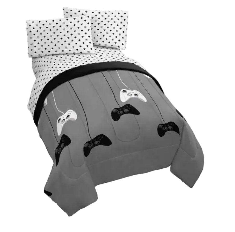 Juego De Cama Individual Gamer 4 Piezas Jay Franco.