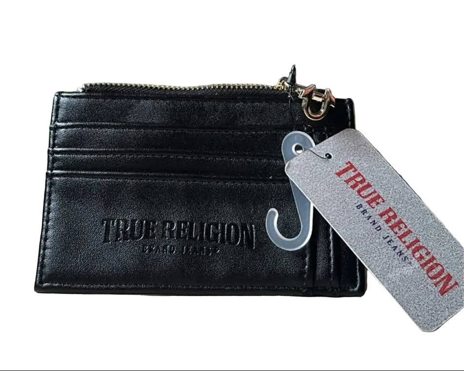 Tarjetero Con Cierre True Religion.