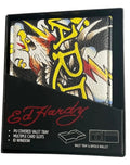 Cartera Billetera Ed Hardy Original Tipo Bifold Diseño Águila (sin Valet).