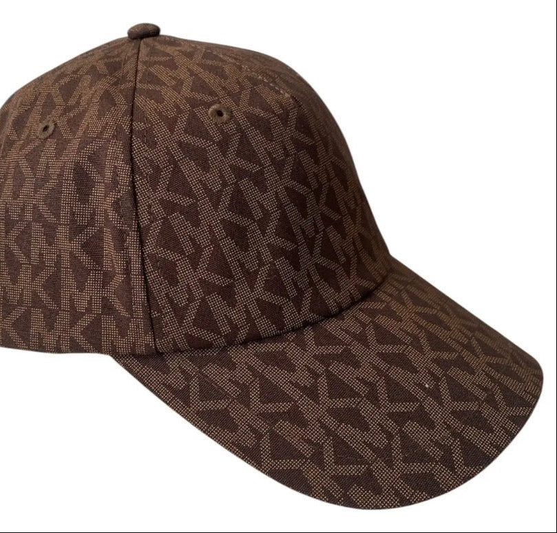 Gorra Michael Kors Original – Diseño Monograma Café.