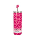 Termo Vaso Juicy Couture Acero Inoxidable 24oz Con Popote.
